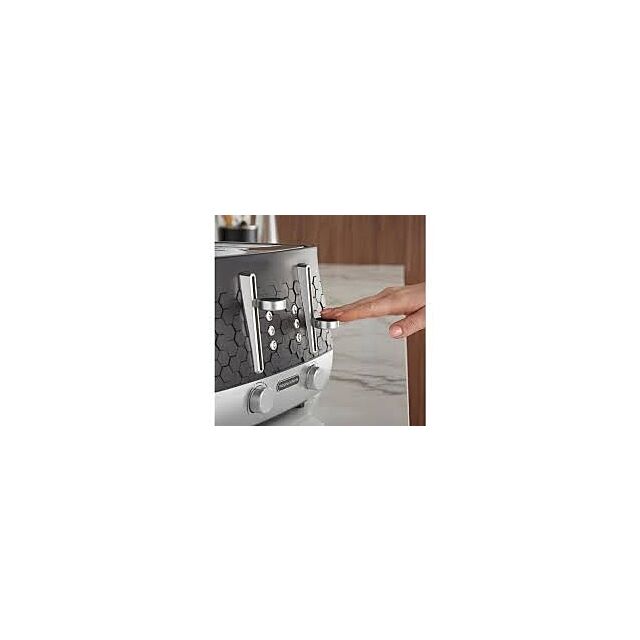 Morphy Richards 243020 Cassini 4-Slice Toaster Moonless Night - Black
