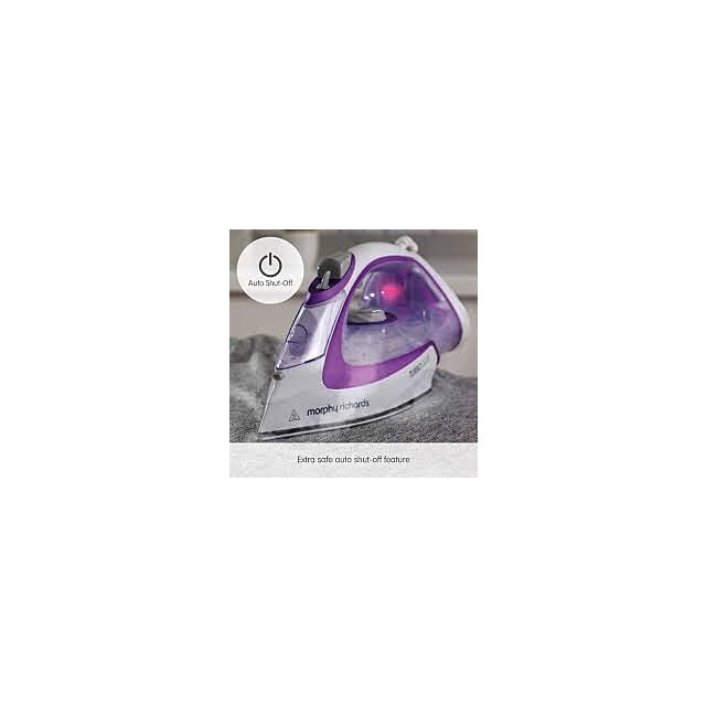 Morphy Richards 302000 303250 TurboGlide Steam Iron - Purple
