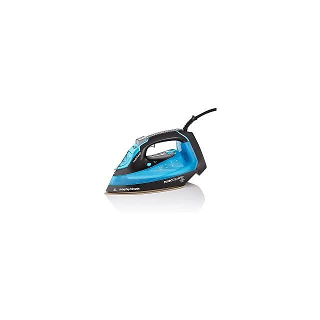 Morphy Richards 303210 Turbosteam 3100w Pro Digital Intellitemp Iron - Blue