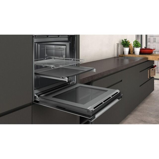 Neff B1ACE4HN0B Enamel Interior, Single Fan Oven, Electric, A Energy 