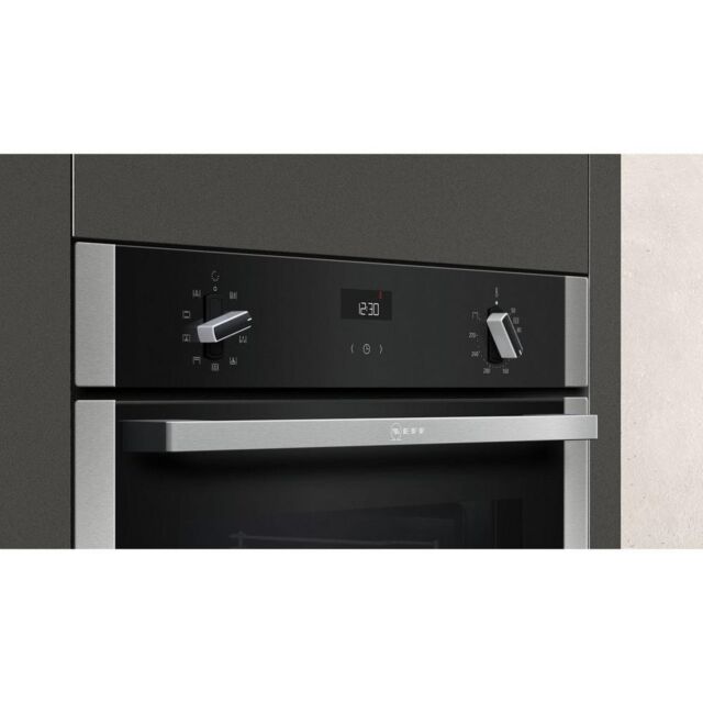 Neff B1ACE4HN0B Enamel Interior, Single Fan Oven, Electric, A Energy 