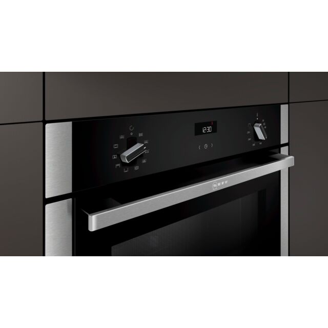Neff B3ACE4HN0B Catalytic, Single Multifunction Oven, Electric, A Energy