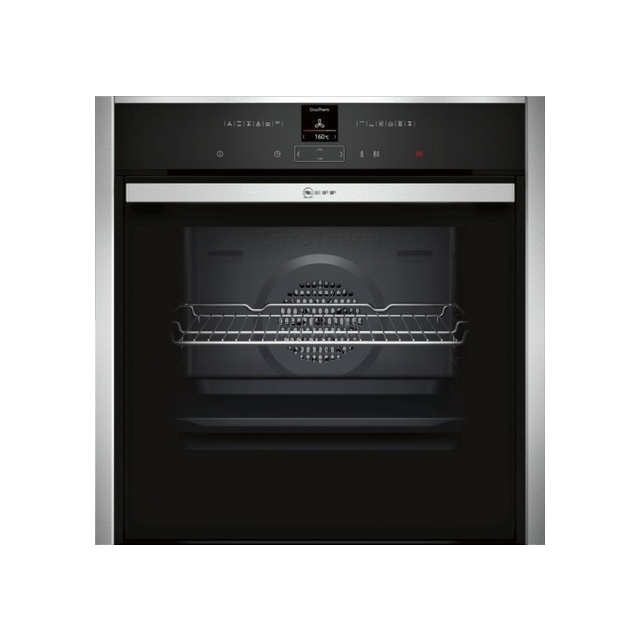 Neff B57CR22N0B Pyrolytic, Single Multifunction Oven, Electric, A+ Energy