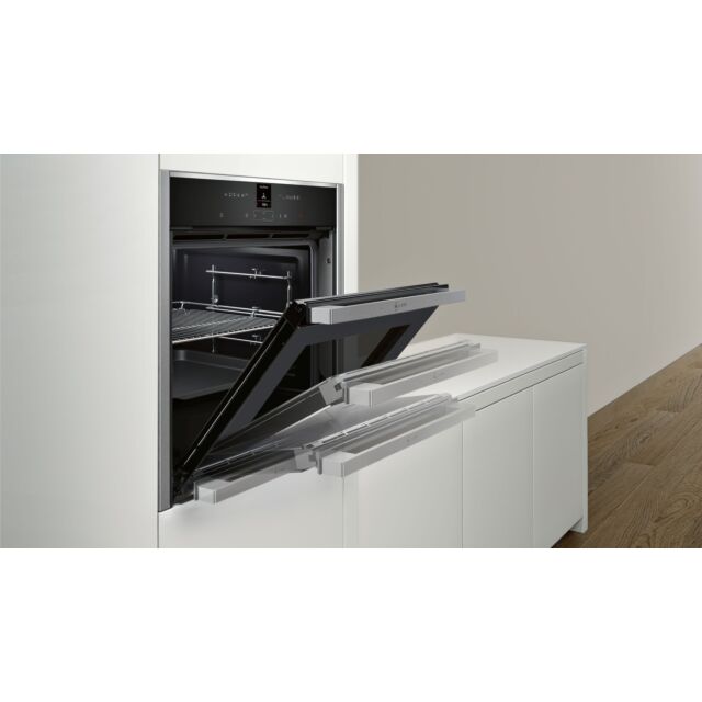 Neff B57CR22N0B Pyrolytic, Single Multifunction Oven, Electric, A+ Energy