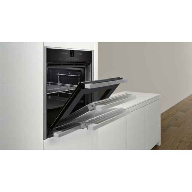 Neff B57CR23N0B Pyrolytic, Single Multifunction Oven, Electric, A+ Energy