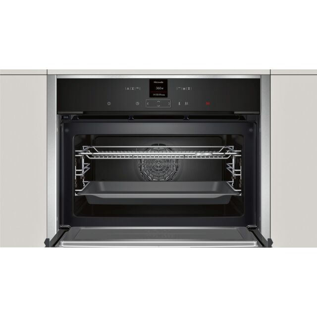 Neff C17MR02N0B Compact Oven with Microwave, Electric