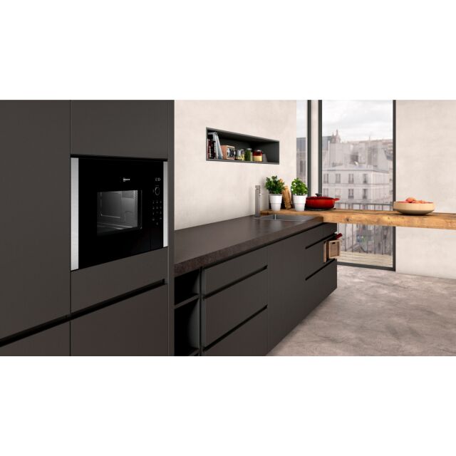 Neff HLAWD23N0B Compact Microwave, 800W