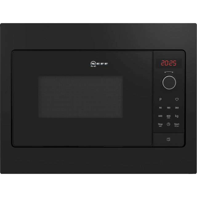 Neff HLAWG25S3B Up to 800W, 20L, 5 power levels, electronic, red LED display