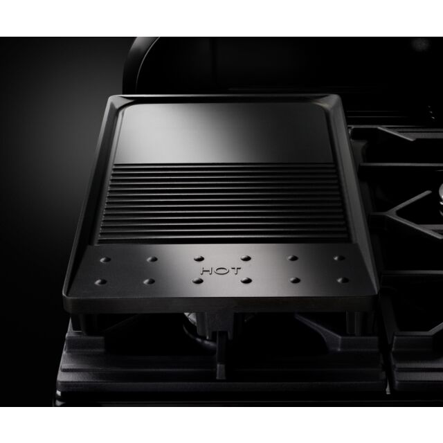 Rangemaster Classic Deluxe 100cm Dual Fuel Black Range Cooker