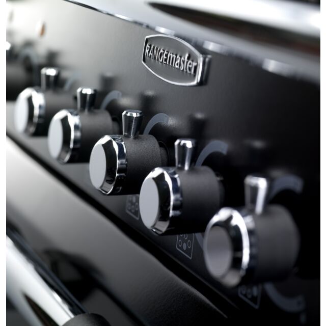 Rangemaster Classic Deluxe 100cm Dual Fuel Slate Range Cooker
