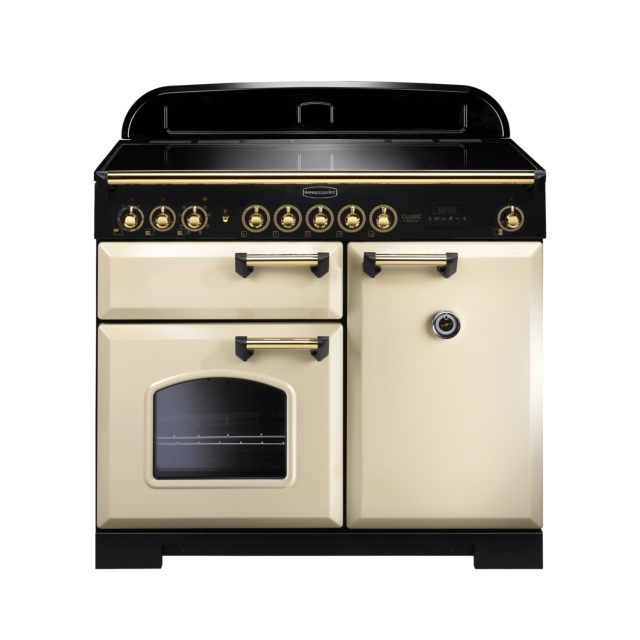Rangemaster Classic Deluxe 100cm Induction Cream Range Cooker