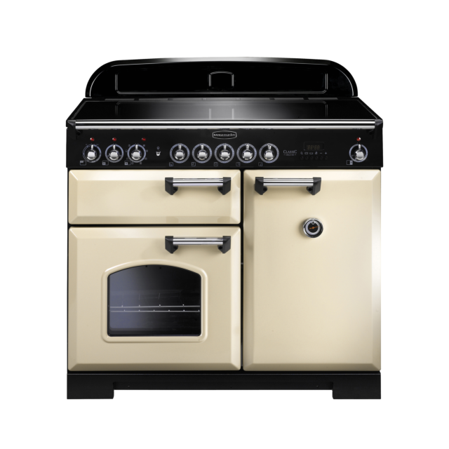 Rangemaster Classic Deluxe 100cm Induction Cream Range Cooker
