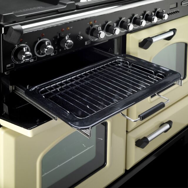 Rangemaster Classic Deluxe 110cm Dual Fuel Blue Range Cooker