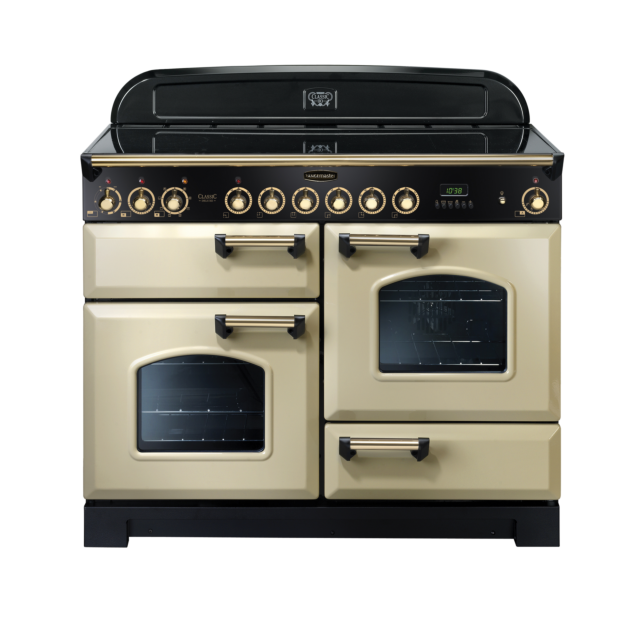 Rangemaster Classic Deluxe 110cm Ceramic Cream Range Cooker