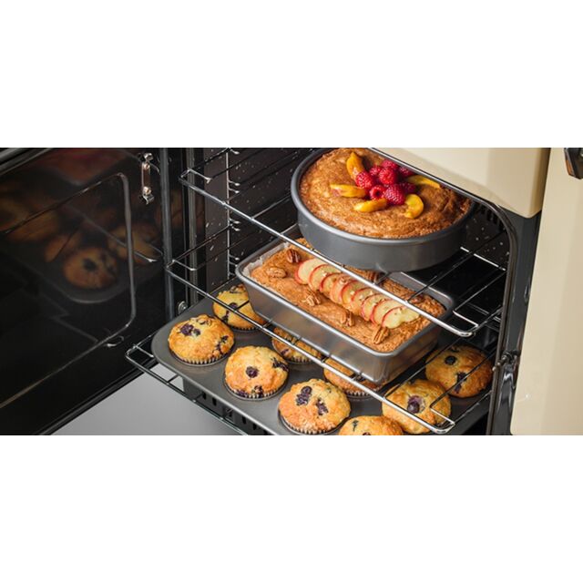 Rangemaster Classic Deluxe 110cm Ceramic Cream Range Cooker