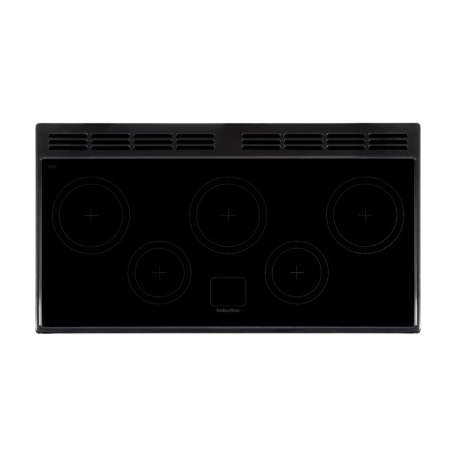 Rangemaster Classic Deluxe 110cm Induction Green Range Cooker 
