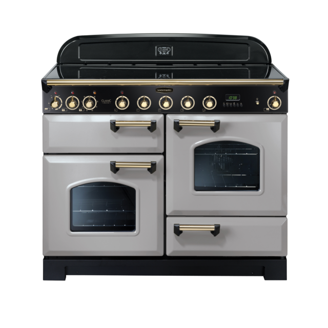 Rangemaster Classic Deluxe 110cm Induction Royal Pearl Range Cooker 