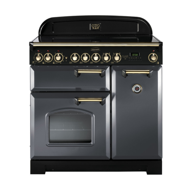 Rangemaster Classic Deluxe 90cm Ceramic Slate Range Cooker