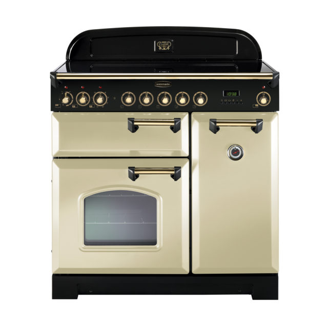 Rangemaster Classic Deluxe 90cm Induction Cream Range Cooker