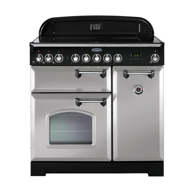Rangemaster Classic Deluxe 90cm Induction Royal Pearl Range Cooker