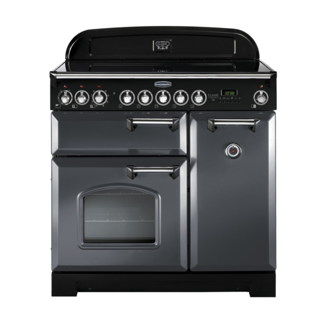 Rangemaster Classic Deluxe 90cm Induction Slate Range Cooker