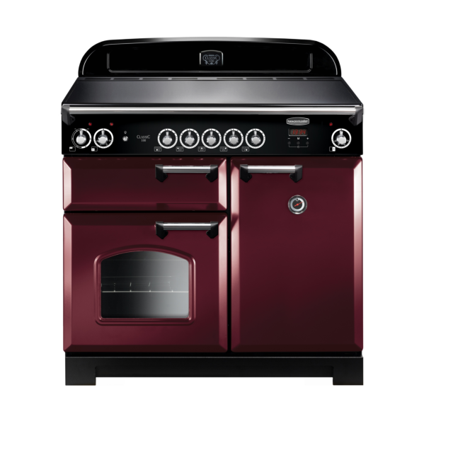 Rangemaster Classic 100cm Induction Cranberry Range Cooker