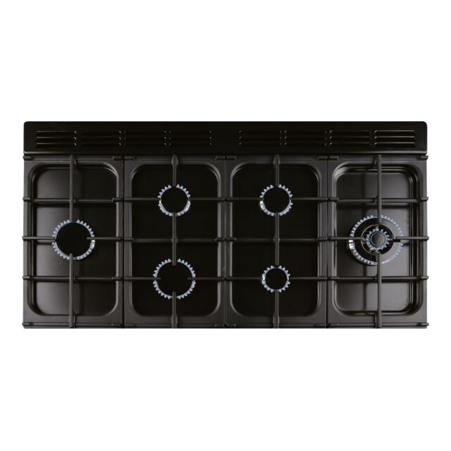 Rangemaster Classic 110cm Dual Fuel Black Range Cooker