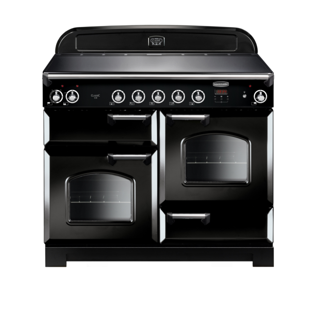 Rangemaster Classic 110cm Induction Black Range Cooker