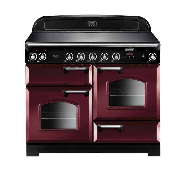 Rangemaster Classic 110cm Induction Cranberry Range Cooker