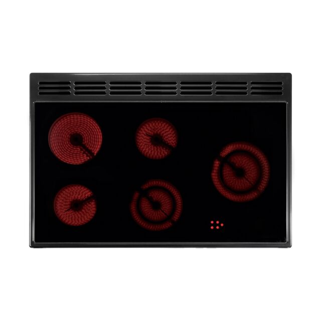 Rangemaster Classic 90cm Ceramic Black Range Cooker