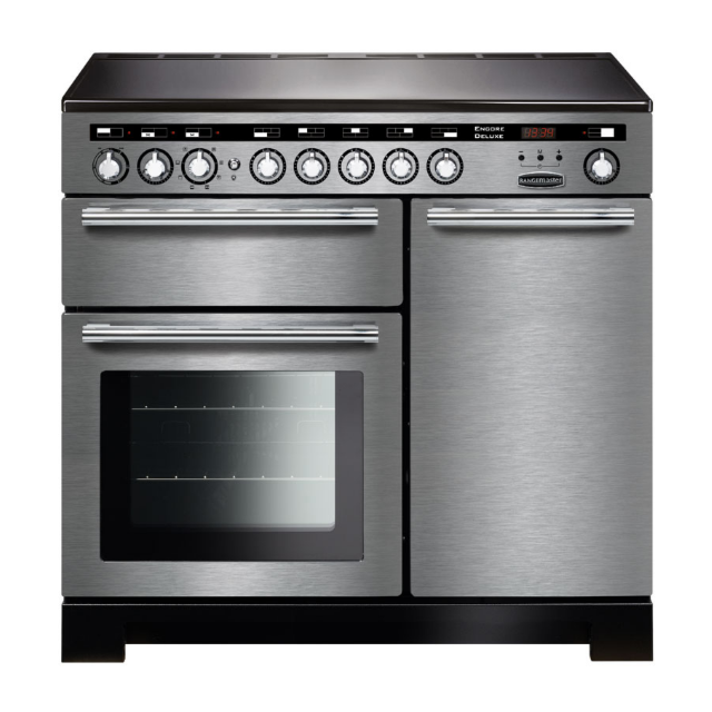 Rangemaster Encore Deluxe 100cm Induction Stainless Steel 