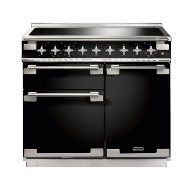 Rangemaster Elise 100cm, Induction Black Range Cooker
