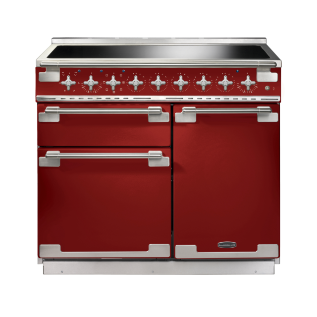 Rangemaster Elise 100cm, Induction Cherry Red Range Cooker