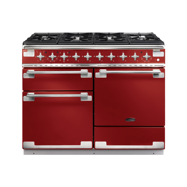 Rangemaster Elise 110cm Dual Fuel Cherry Red Range Cooker