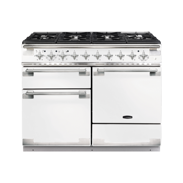 Rangemaster Elise 110cm Dual Fuel White Range Cooker