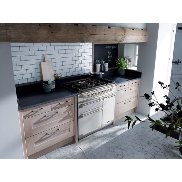 Rangemaster Elise 90cm Dual Fuel Stainless Steel Range Cooker