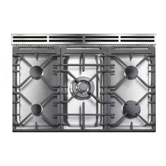 Rangemaster Elise 90cm Dual Fuel Stainless Steel Range Cooker