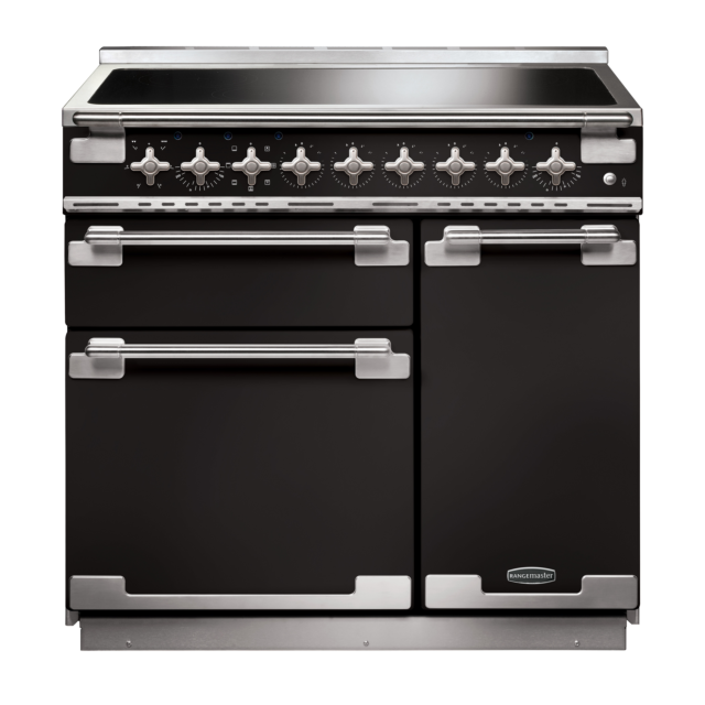 Rangemaster Elise 90cm Induction Black Range Cooker