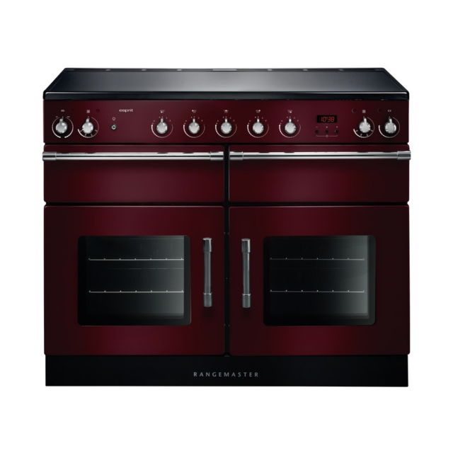 Rangemaster Esprit 110cm Induction Cranberry Range Cooker