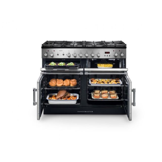 Rangemaster Esprit 110cm Induction Stainless Steel Range Cooker