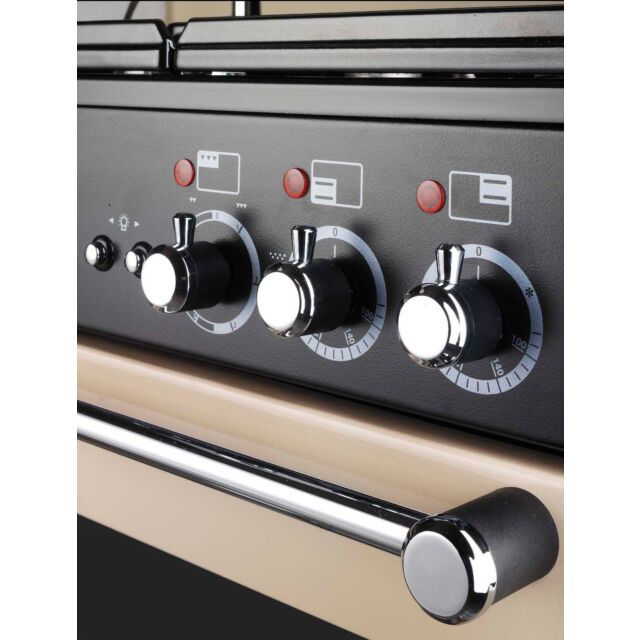 Rangemaster Kitchener 90cm All Gas Cream Range Cooker