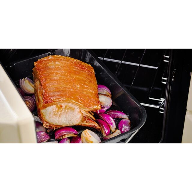 Rangemaster Kitchener 90cm All Gas Stainless Steel Range Cooker