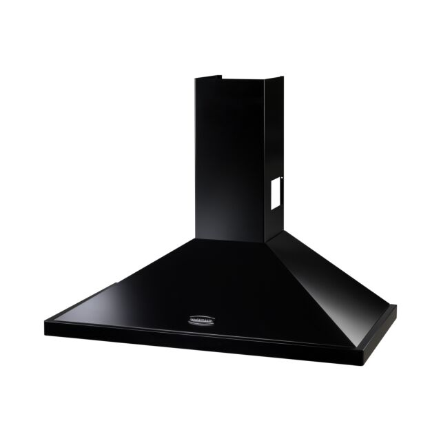 Rangemaster LEIHDC90BC Chimney Hood, 90cm, Black