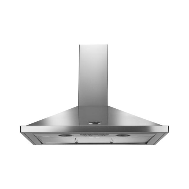 Rangemaster LEIHDC90SC Chimney Hood, 90cm, Stainless Steel