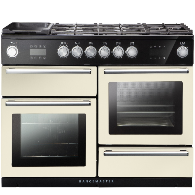 Rangemaster Nexus Steam, 110cm, Dual Fuel, Ivory Range Cooker