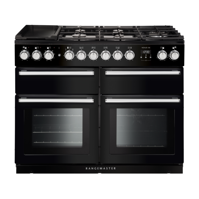 Rangemaster Nexus SE 110cm Dual Fuel Black Range Cooker 