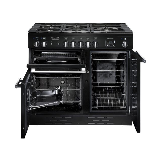 Rangemaster Professional Plus 100cm Dual Fuel Cranberry Range Cooker
