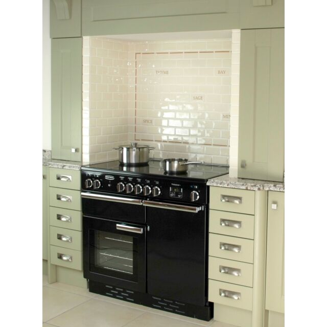 Rangemaster Professional Plus 100cm Ceramic Cranberry Range Cooker
