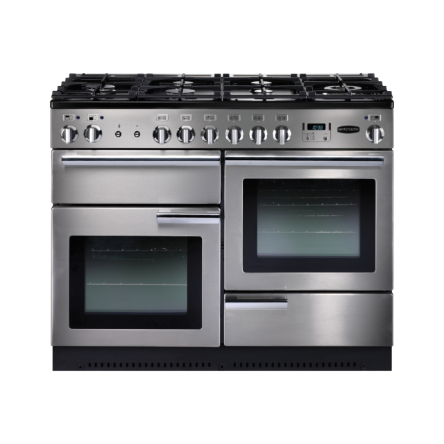 Rangemaster Professional Plus 110cm Dual Fuel Stainless Steel Range Cooker