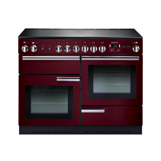 Rangemaster Professional Plus 110cm Ceramic Cranberry Range Cooker